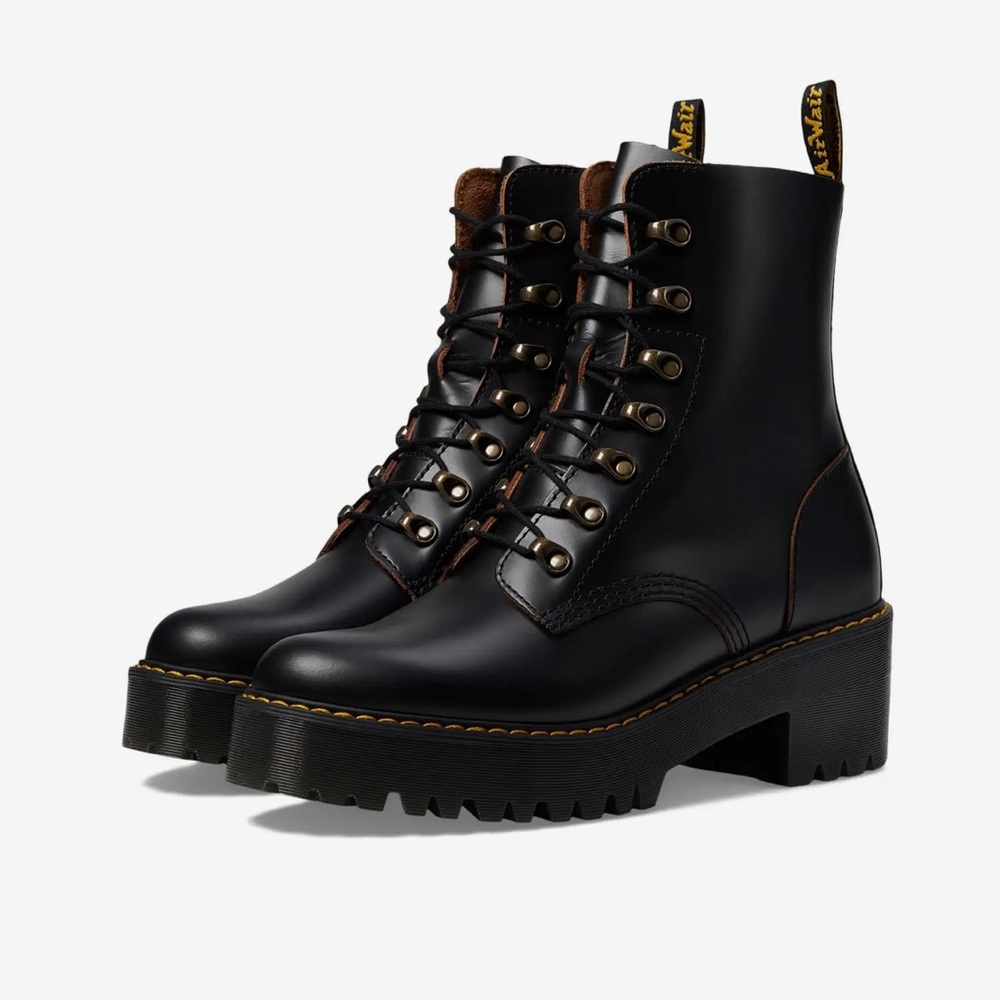 Dr. Martens Black Lace Up Boots
